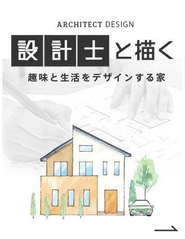 趣味と生活をデザインする家　詳しくはこちら　リンクバナー